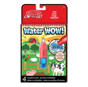 Na zdjęciu kolorowanka wodna idealna w podróż z dzieckiem