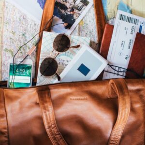 Na zdjęciu Planer podroży pomocny w organizacji wakacji na własną rękę
